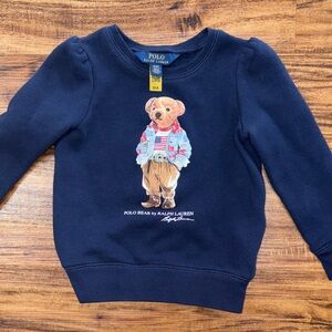 Polo by Ralph Lauren Kids Navy Graphic Sweatshirt